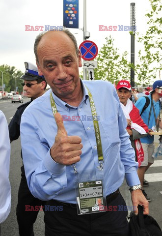 Celebrities at Euro 2012