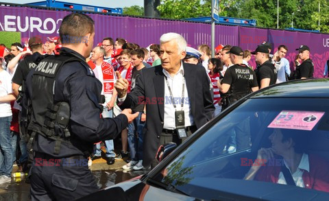 Celebrities at Euro 2012