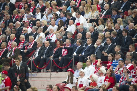 Celebrities at Euro 2012