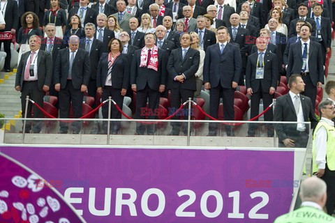 Celebrities at Euro 2012