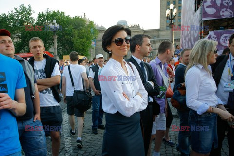 Celebrities at Euro 2012