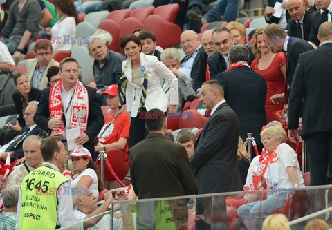 Celebrities at Euro 2012