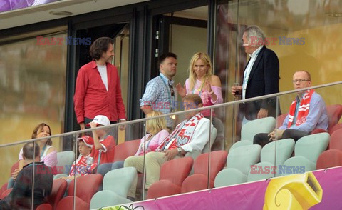 Celebrities at Euro 2012