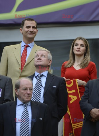 Celebrities at Euro 2012