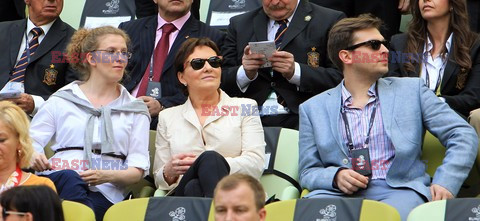 Celebrities at Euro 2012