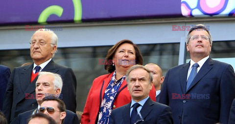 Celebrities at Euro 2012