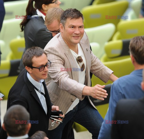 Celebrities at Euro 2012