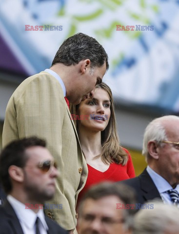 Celebrities at Euro 2012