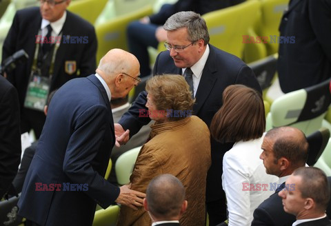 Celebrities at Euro 2012