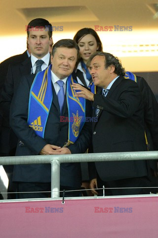 Celebrities at Euro 2012