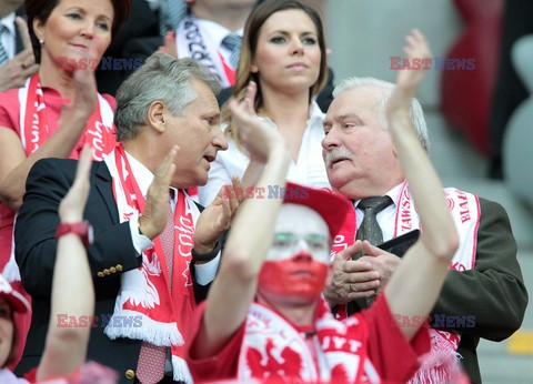 Celebrities at Euro 2012