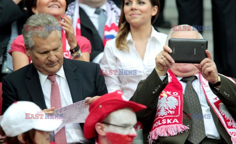 Celebrities at Euro 2012