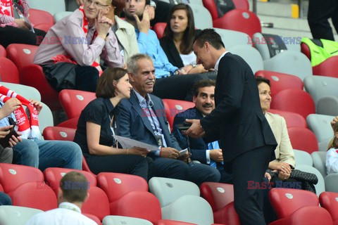 Celebrities at Euro 2012