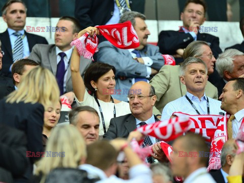 Celebrities at Euro 2012