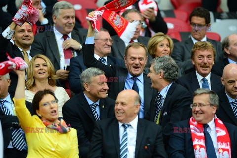 Celebrities at Euro 2012