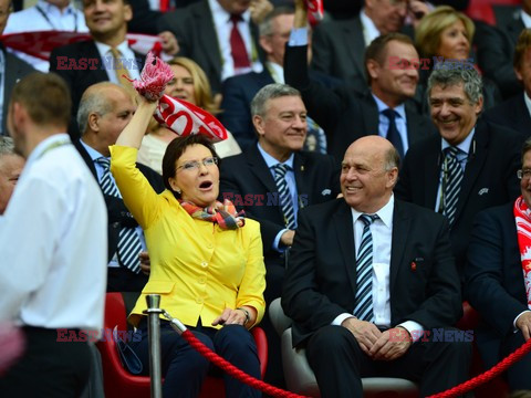 Celebrities at Euro 2012