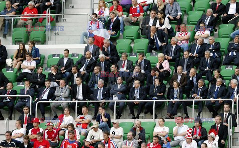 Celebrities at Euro 2012