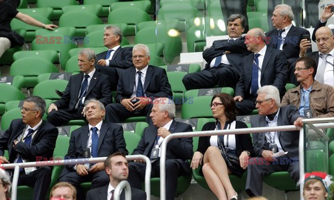 Celebrities at Euro 2012