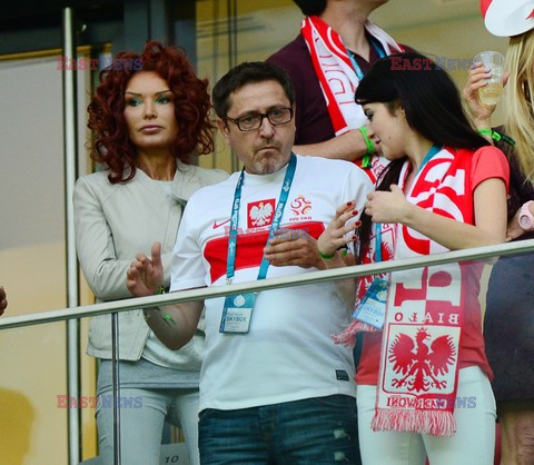 Celebrities at Euro 2012