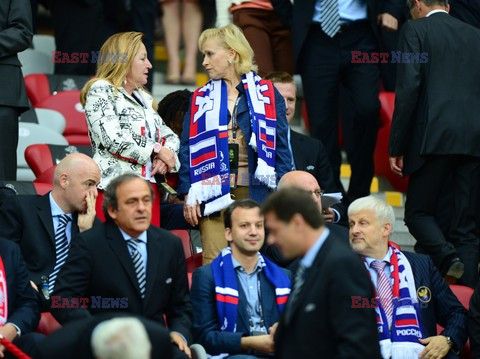 Celebrities at Euro 2012