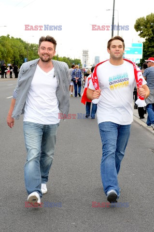 Celebrities at Euro 2012