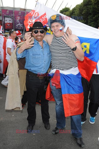 Celebrities at Euro 2012