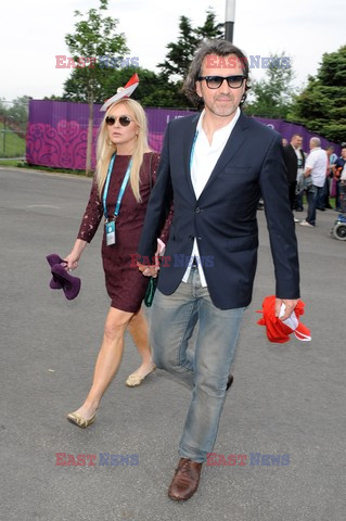 Celebrities at Euro 2012