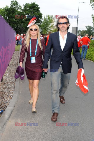 Celebrities at Euro 2012