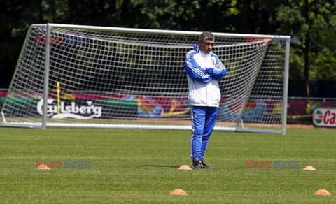 Greece's team training session in Legionowo