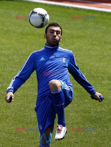 Greece's team training session in Legionowo