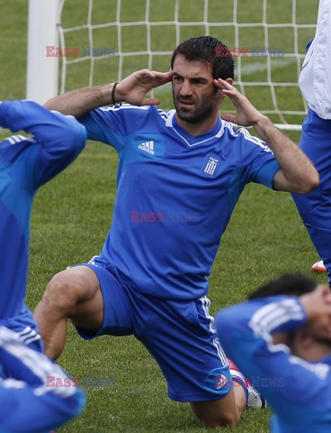 Greece's team training session in Legionowo