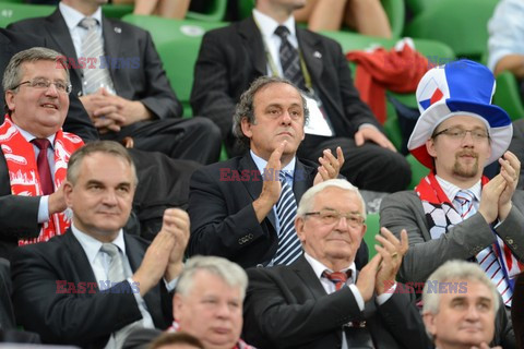 Celebrities at Euro 2012