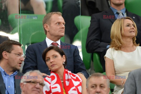 Celebrities at Euro 2012