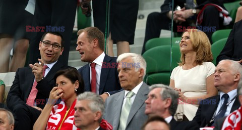 Celebrities at Euro 2012