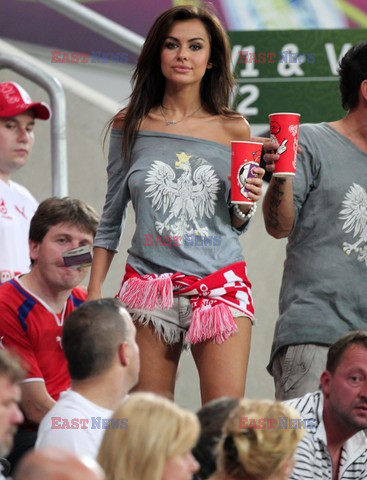 Celebrities at Euro 2012