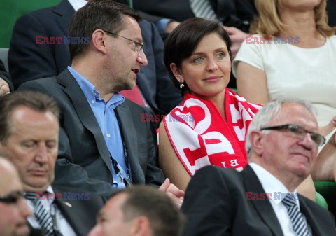 Celebrities at Euro 2012