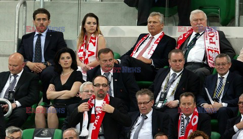 Celebrities at Euro 2012