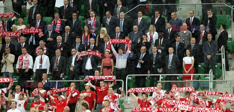 Celebrities at Euro 2012