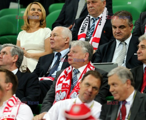 Celebrities at Euro 2012