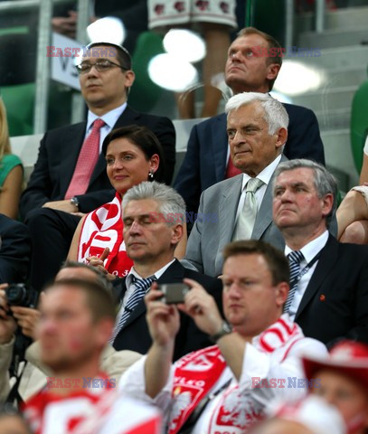 Celebrities at Euro 2012