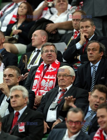 Celebrities at Euro 2012