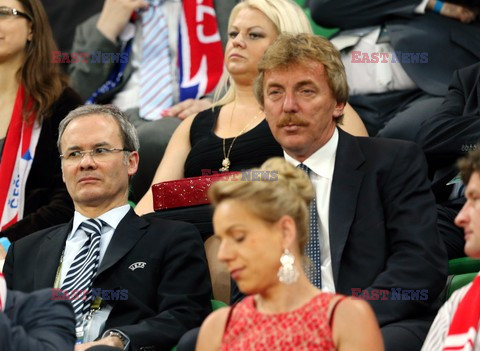 Celebrities at Euro 2012