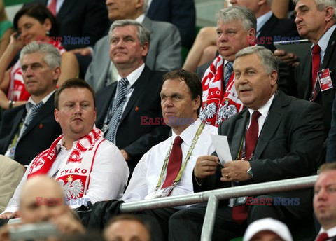 Celebrities at Euro 2012