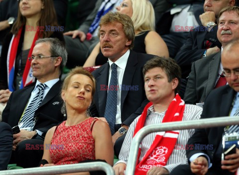 Celebrities at Euro 2012