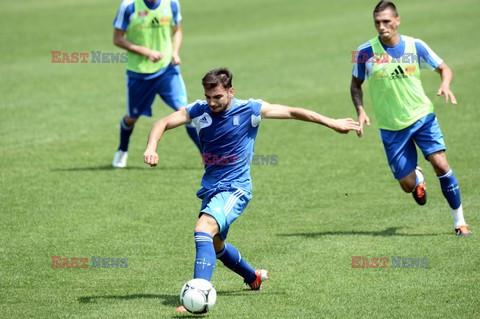 Greece's team training session in Legionowo