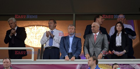 Celebrities at Euro 2012