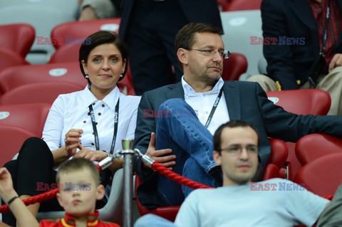 Celebrities at Euro 2012