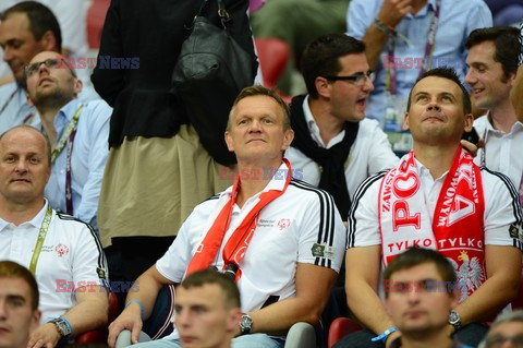 Celebrities at Euro 2012