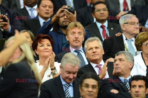 Celebrities at Euro 2012