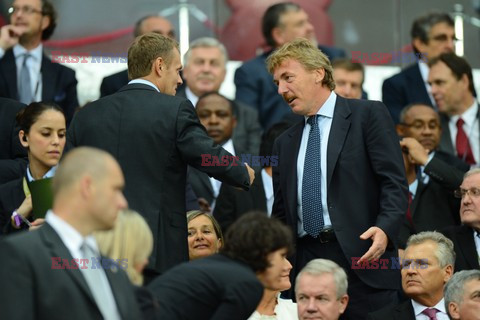 Celebrities at Euro 2012